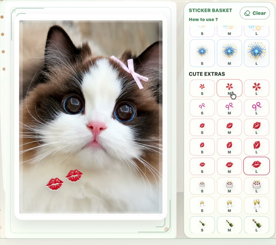 Holiday Digital Gift Maker gift preview example
